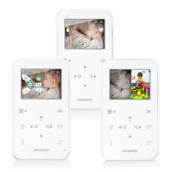 Baby Monitor DIGIMONITOR 2.4" PLUS con Video Miniland