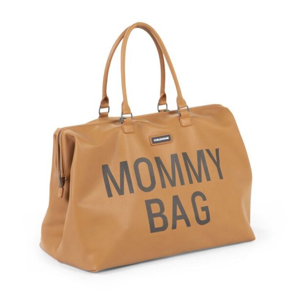 Childhome Mommy Bag Pelle Marrone
