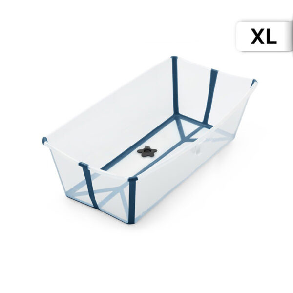Stokke Flexi Bath X-Large Vaschetta TRANSPARENT BLUE