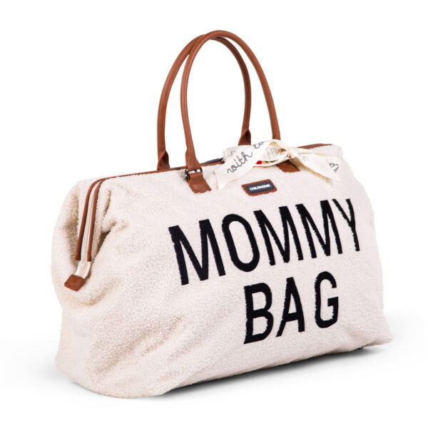 Childhome Mommy Bag Teddy Off White