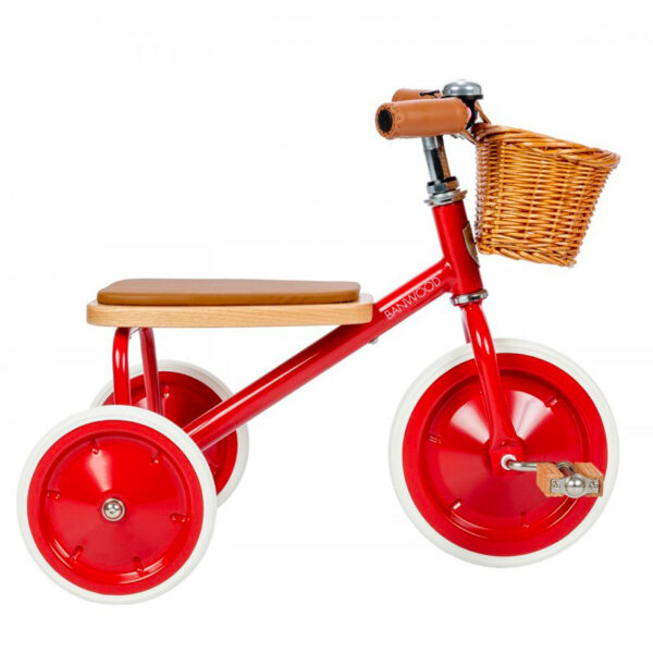 Banwood Triciclo Trike Rosso laterale